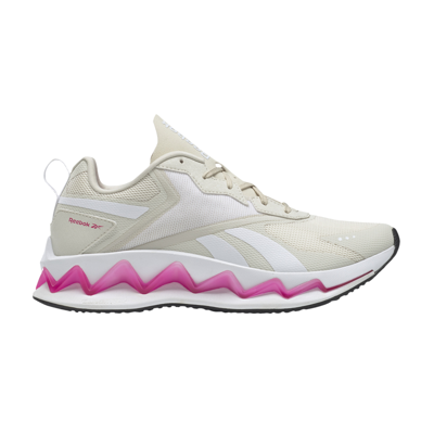Pre-owned Reebok Wmns Zig Elusion Energy 'alabaster Pink' In Cream