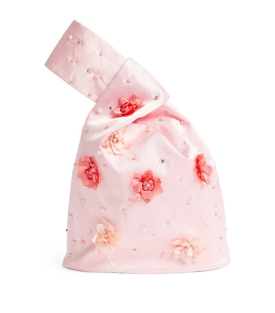 Shop Tutu Du Monde Satin Assemblage Top-handle Bag In Pink