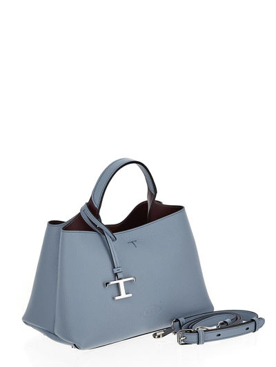 Shop Tod's Micro Handbag In Blue