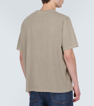 Shop Our Legacy Box Cotton Jersey T-shirt In Beige