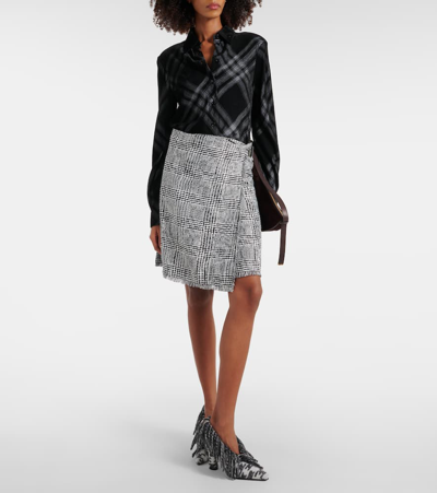 Burberry Sweep 100 Fringed Wool Pumps In Multicolor