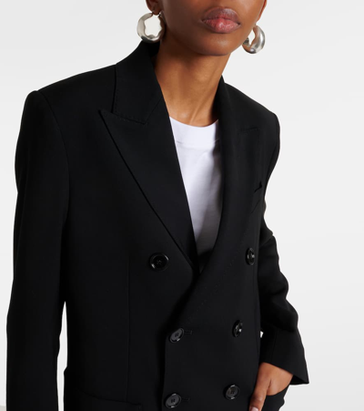 Shop Ami Alexandre Mattiussi Double-breasted Blazer In Schwarz