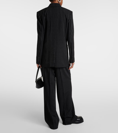 Ami Alexandre Mattiussi Double-breasted Blazer In Black