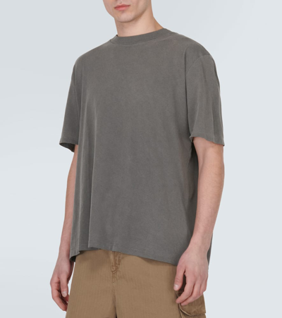 Shop Our Legacy Box Cotton Jersey T-shirt In Grey