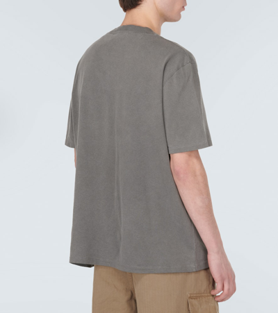 Shop Our Legacy Box Cotton Jersey T-shirt In Grey