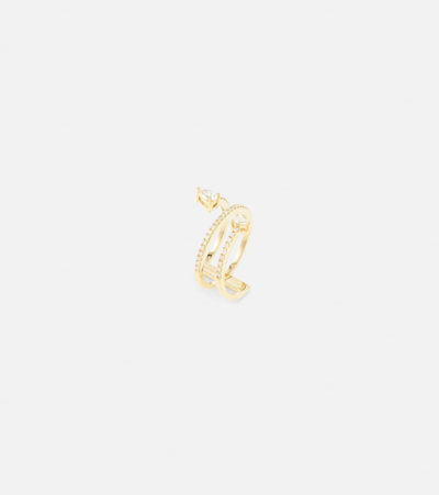 Persée Héra 18kt Gold Ring With Diamonds In Gold
