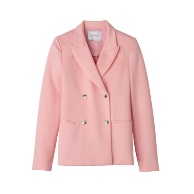Shop Longchamp Veste In Pink