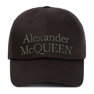 Shop Alexander Mcqueen Stacked Hat In Black