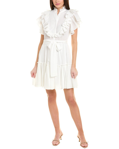 Shop Ungaro Robyn Mini Dress In White