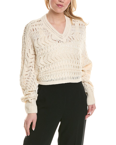 Shop Hl Affair Pullover In Ivory