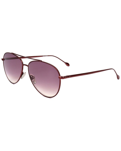 Shop Isabel Marant Women's Im0011 60mm Sunglasses In Red