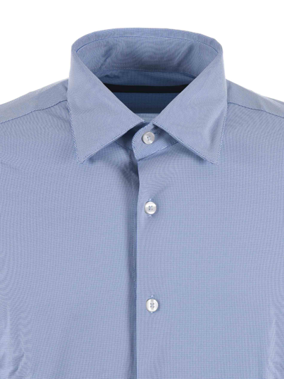 Rrd Multicolor Cotton Shirt In Blue