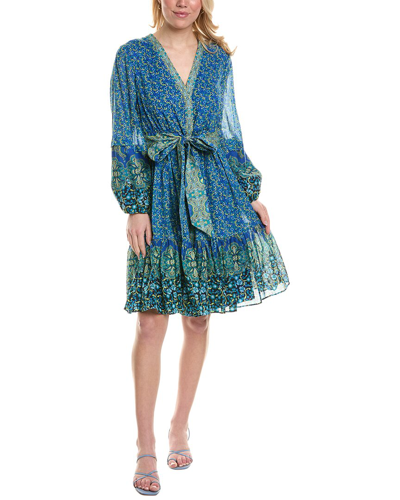 Shop Kobi Halperin Luanne Midi Dress In Blue