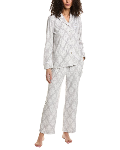 Shop Carole Hochman 2pc Pajama Pant Set In Purple