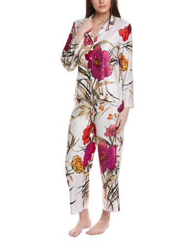 Shop Natori Anais Pajama Pant Set In Multi