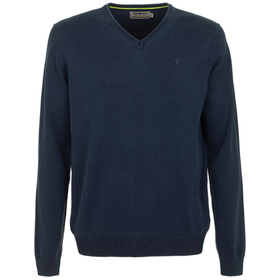 Shop Fred Mello F Mello Cotton Men's Sweater In Blue