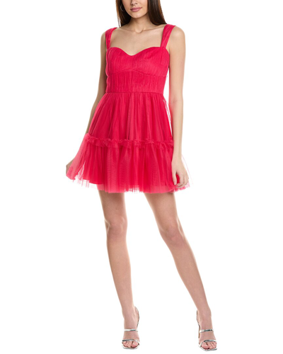 Shop ml Monique Lhuillier Azalea Dress In Pink