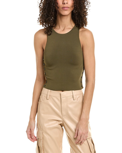 Shop Alice And Olivia Soleil Tank In Green