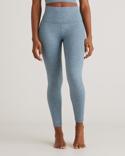 Shop Quince Women's Ultra-soft High-rise Legging In Heather Sky Blue
