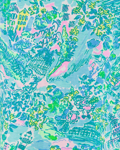 Lilly Pulitzer Kristen Swing Dress In Surf Blue Lilly Loves South Carolina