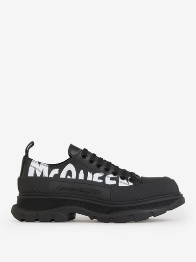 Shop Alexander Mcqueen Sneaker Tread Slick In Negre