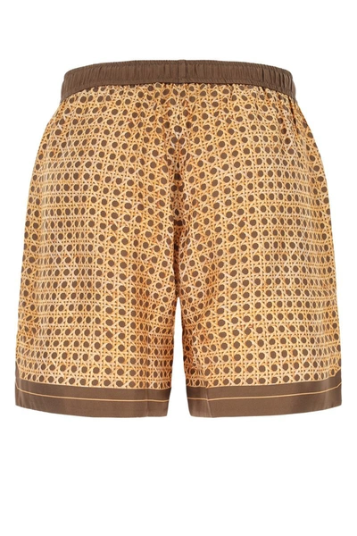 Shop Amiri Shorts In Brown