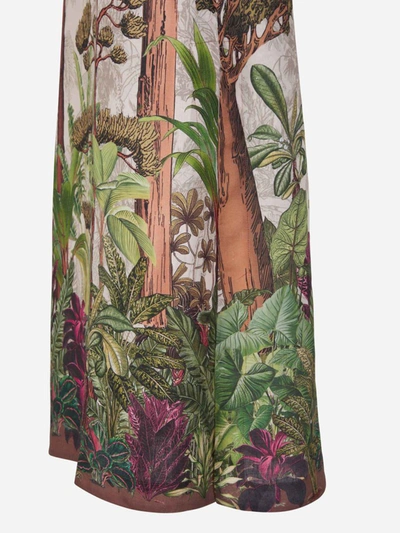 Shop Andres Otalora Forest Maxi Dress In Crema