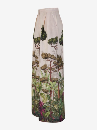 Shop Andres Otalora Maxi Forest Pants In Crema