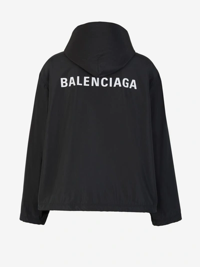 Shop Balenciaga Lightweight Waterproof Jacket In Lined In Technical Mesh