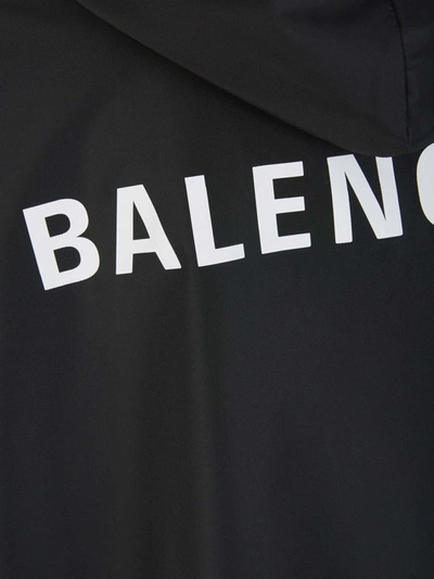 Shop Balenciaga Lightweight Waterproof Jacket In Lined In Technical Mesh