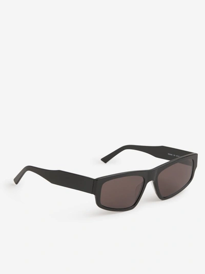 Shop Balenciaga Rectangular Sunglasses In Negre