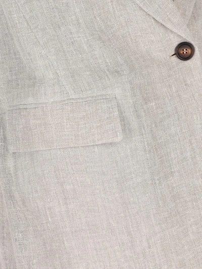 Shop Brunello Cucinelli Jackets In Gray