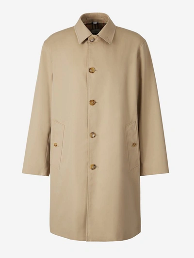 Shop Burberry Equestrian Knight Motif Trench Coat In Classic Collar