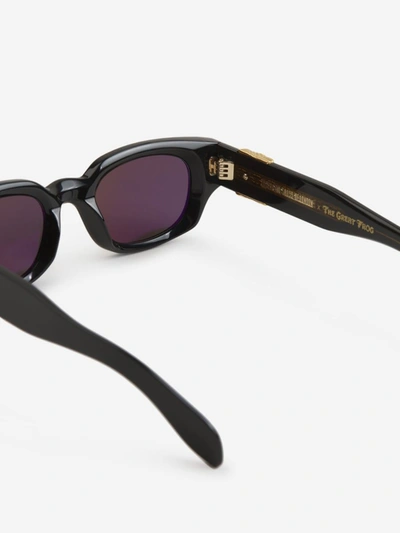Shop C.& G. The Great Frog Soaring Eagle Sunglasses In Negre