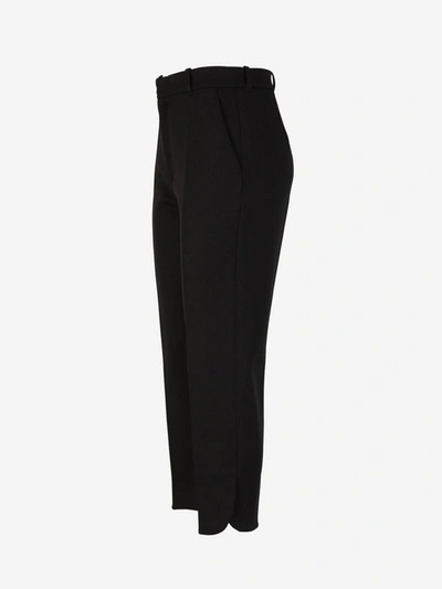 Shop Chloé X Atelier Jolie Formal Wool Pants In Negre