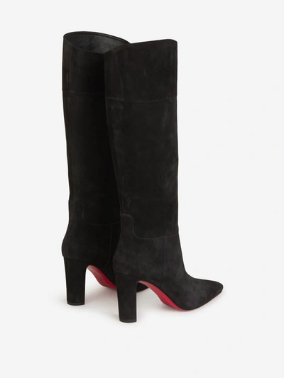 Shop Christian Louboutin Suprabotta Tall Boots In Negre