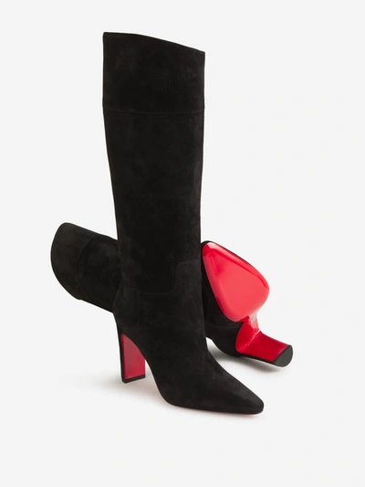 Shop Christian Louboutin Suprabotta Tall Boots In Negre