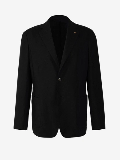 Shop Colombo Ultralight Cashmere Blazer In Negre