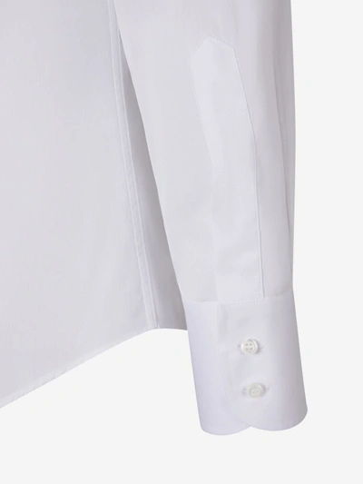 Shop Dsquared2 Ceresian Cotton Shirt In Blanc