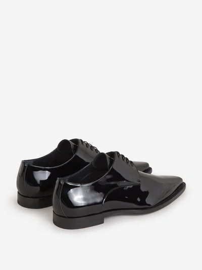 Shop Dsquared2 Punk Patent Leather Shoes In Black