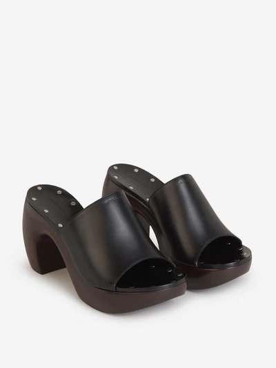 Shop Givenchy G Clog Sandals In G Line Of Obstruction