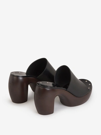 Shop Givenchy G Clog Sandals In G Line Of Obstruction