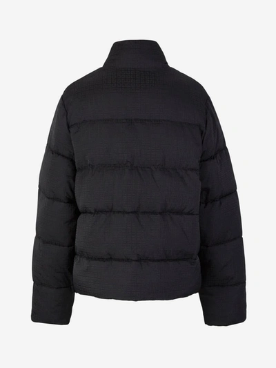 Shop Givenchy Printed Padded Jacket In One Inside Pocket