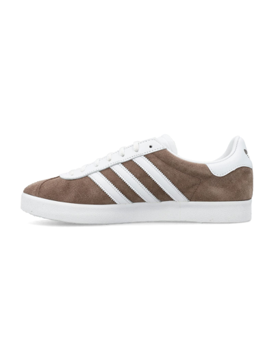 Shop Adidas Originals Gazelle 85 In Earstr/ftwwht/goldmt