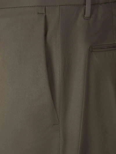 Shop Incotex Straight Tailored Trousers In Beige