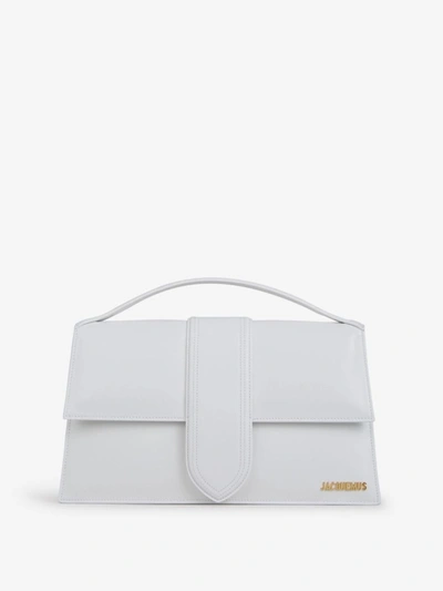 Shop Jacquemus Le Bambinou Bag In White