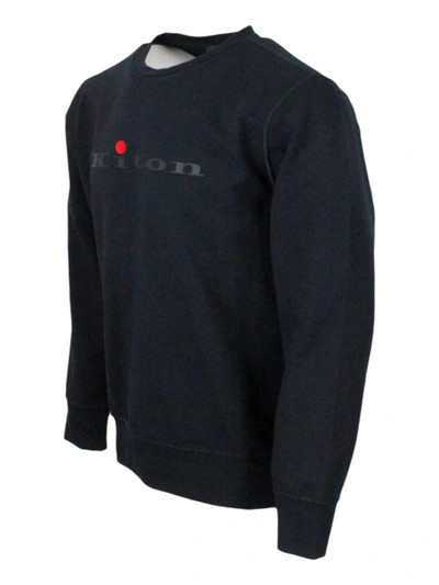 Kiton Sweaters In Blue