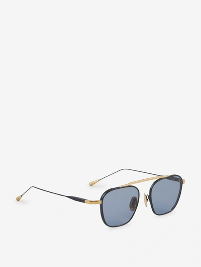Shop Lunetterie Générale Spitfire Sunglasses In Blau Nit
