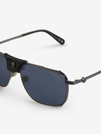 Shop Moncler Gatiion Sunglasses In Negre