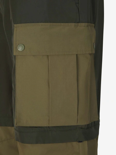 Shop Moncler Genius Cargo Technical Trousers In Two Flap Pockets On The Sides